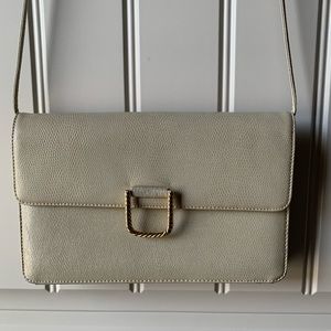 Givenchy Leather Crossbody w/ Gold Rope Buckle